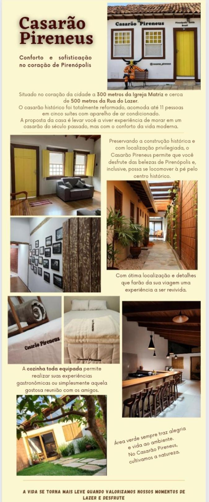 Villa Casarao Pireneus à Pirenópolis Extérieur photo